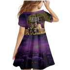 Australia ANZAC Day Family Matching Mermaid Dress and Hawaiian Shirt Lonesome Pine Australian Army With Donkey
