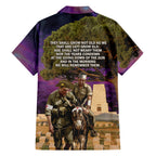 Australia ANZAC Day Hawaiian Shirt Lonesome Pine Australian Army With Donkey