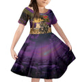 Australia ANZAC Day Kid Short Sleeve Dress Lonesome Pine Australian Army With Donkey