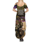 Australia ANZAC Day Summer Maxi Dress Lonesome Pine Australian Army With Donkey