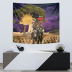 Australia ANZAC Day Tapestry Lonesome Pine Australian Army With Donkey