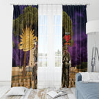 Australia ANZAC Day Window Curtain Lonesome Pine Australian Army With Donkey