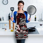 Personalised Aotearoa Bulldog Apron New Zealand Maori Taniko Art - Aussie Hoodie
