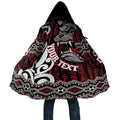 Personalised Aotearoa Bulldog Cloak New Zealand Maori Taniko Art - Aussie Hoodie