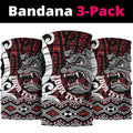 Personalised Aotearoa Bulldog Neck Gaiter New Zealand Maori Taniko Art - Aussie Hoodie