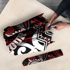 Personalised Aotearoa Bulldog Umbrella New Zealand Maori Taniko Art - Aussie Hoodie