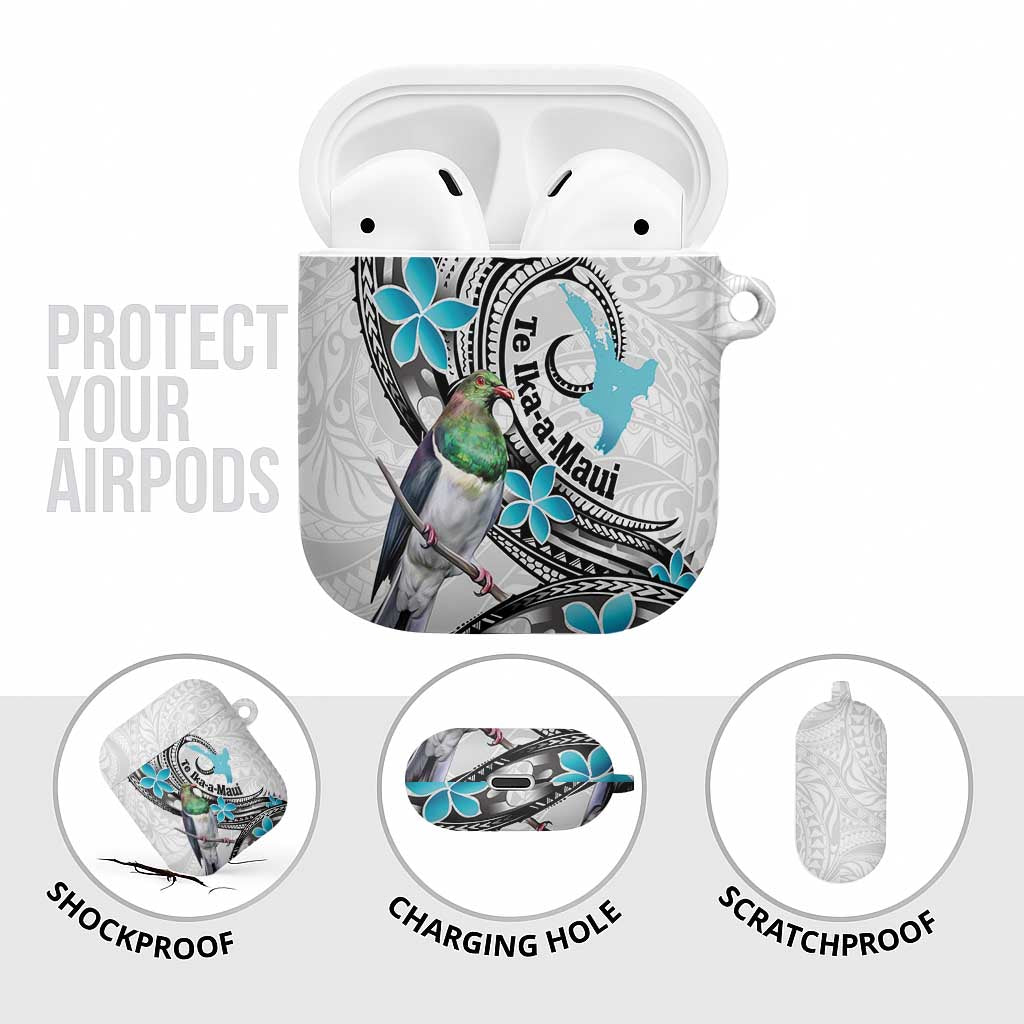 Aotearoa Te Ika-a-Maui AirPods Case South Island Kekeru Maori Koru - Aussie Hoodie