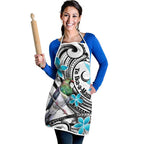 Aotearoa Te Ika-a-Maui Apron South Island Kekeru Maori Koru - Aussie Hoodie