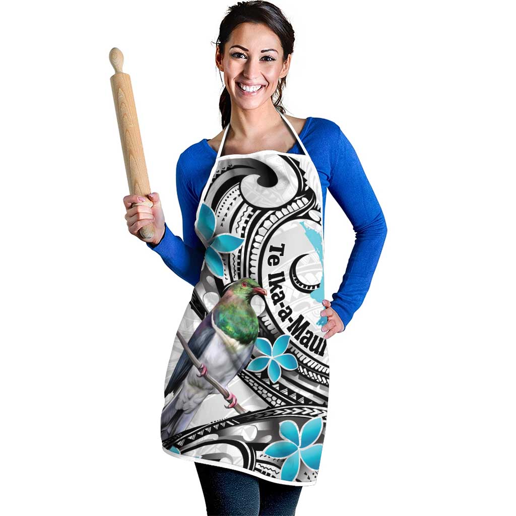 Aotearoa Te Ika-a-Maui Apron South Island Kekeru Maori Koru - Aussie Hoodie