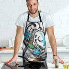Aotearoa Te Ika-a-Maui Apron South Island Kekeru Maori Koru - Aussie Hoodie