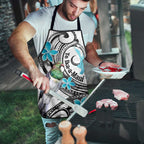 Aotearoa Te Ika-a-Maui Apron South Island Kekeru Maori Koru - Aussie Hoodie