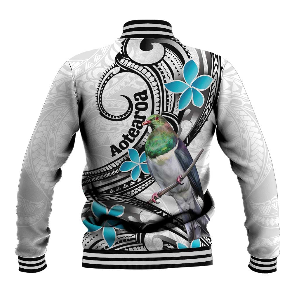 Aotearoa Te Ika-a-Maui Baseball Jacket South Island Kekeru Maori Koru