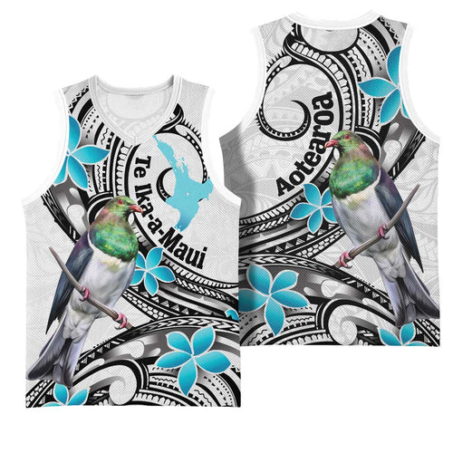 Aotearoa Te Ika-a-Maui Basketball Jersey South Island Kekeru Maori Koru - Aussie Hoodie