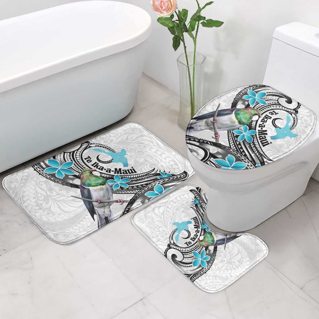 Aotearoa Te Ika-a-Maui Bathroom Set South Island Kekeru Maori Koru - Aussie Hoodie