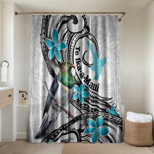 Aotearoa Te Ika-a-Maui Bathroom Set South Island Kekeru Maori Koru - Aussie Hoodie