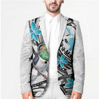 Aotearoa Te Ika-a-Maui Blazer South Island Kekeru Maori Koru - Aussie Hoodie