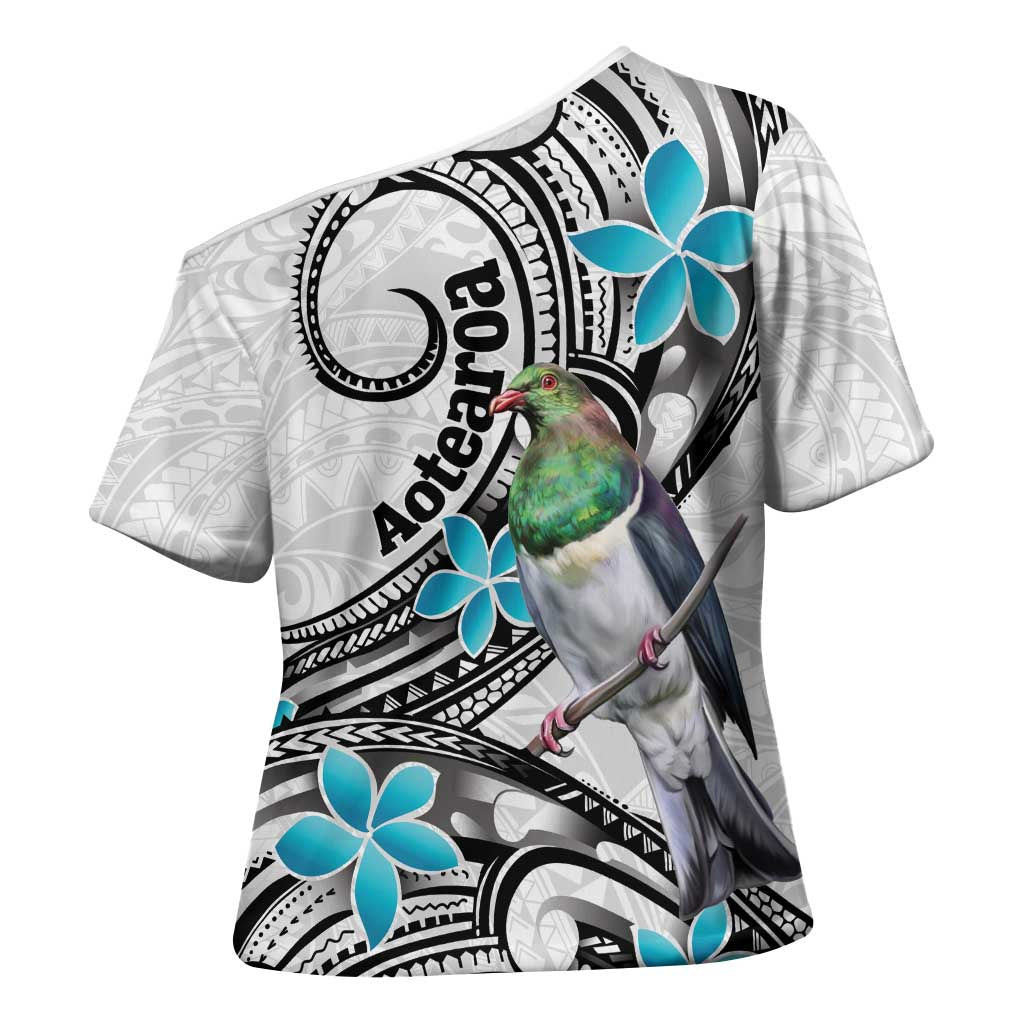 Aotearoa Te Ika-a-Maui Cross Shoulder Shirt South Island Kekeru Maori Koru - Aussie Hoodie