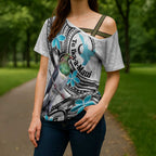 Aotearoa Te Ika-a-Maui Cross Shoulder Shirt South Island Kekeru Maori Koru - Aussie Hoodie