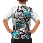 Aotearoa Te Ika-a-Maui Family Matching Summer Maxi Dress and Hawaiian Shirt South Island Kekeru Maori Koru