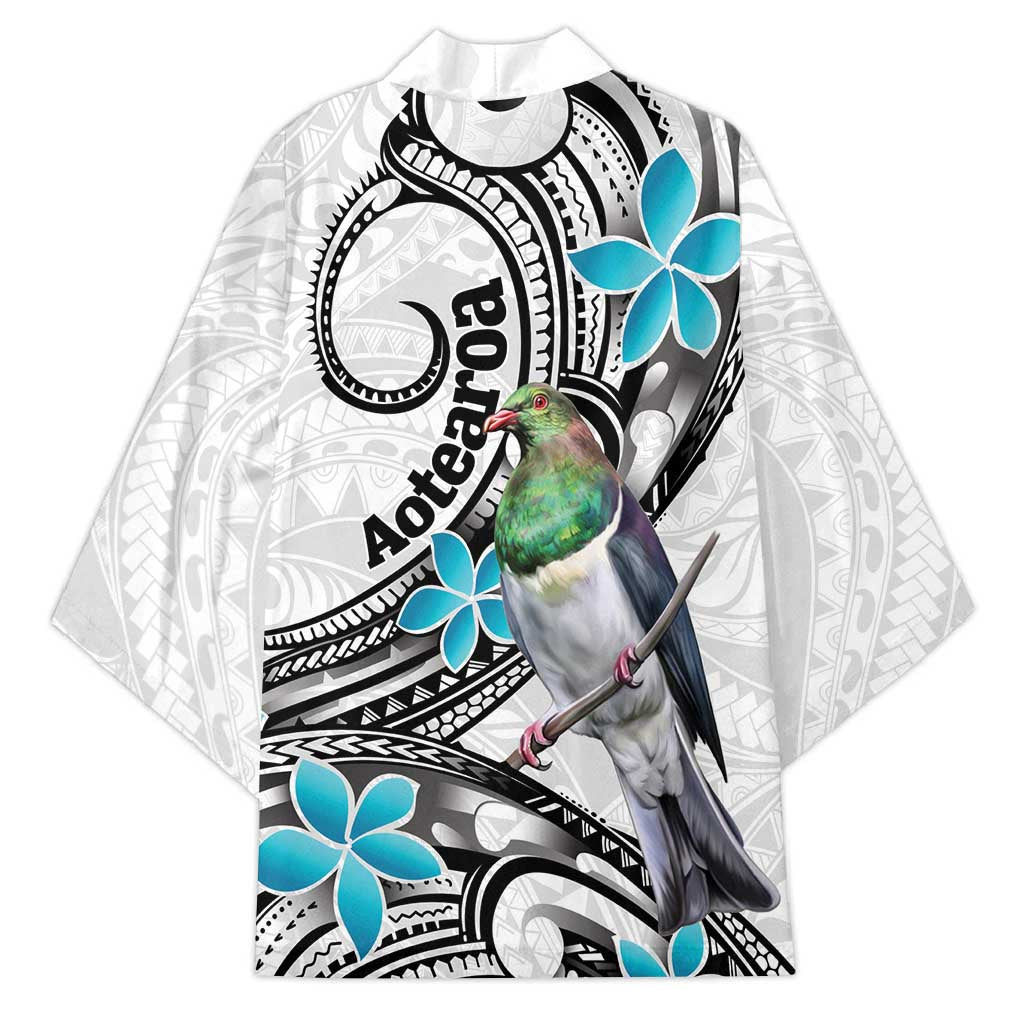 Aotearoa Te Ika-a-Maui Kimono South Island Kekeru Maori Koru - Aussie Hoodie