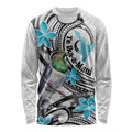 Aotearoa Te Ika-a-Maui Long Sleeve Shirt South Island Kekeru Maori Koru