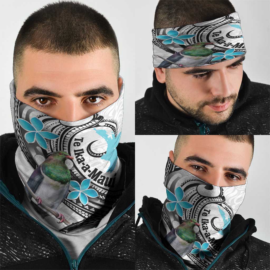 Aotearoa Te Ika-a-Maui Neck Gaiter South Island Kekeru Maori Koru - Aussie Hoodie