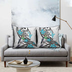 Aotearoa Te Ika-a-Maui Pillow Cover South Island Kekeru Maori Koru - Aussie Hoodie