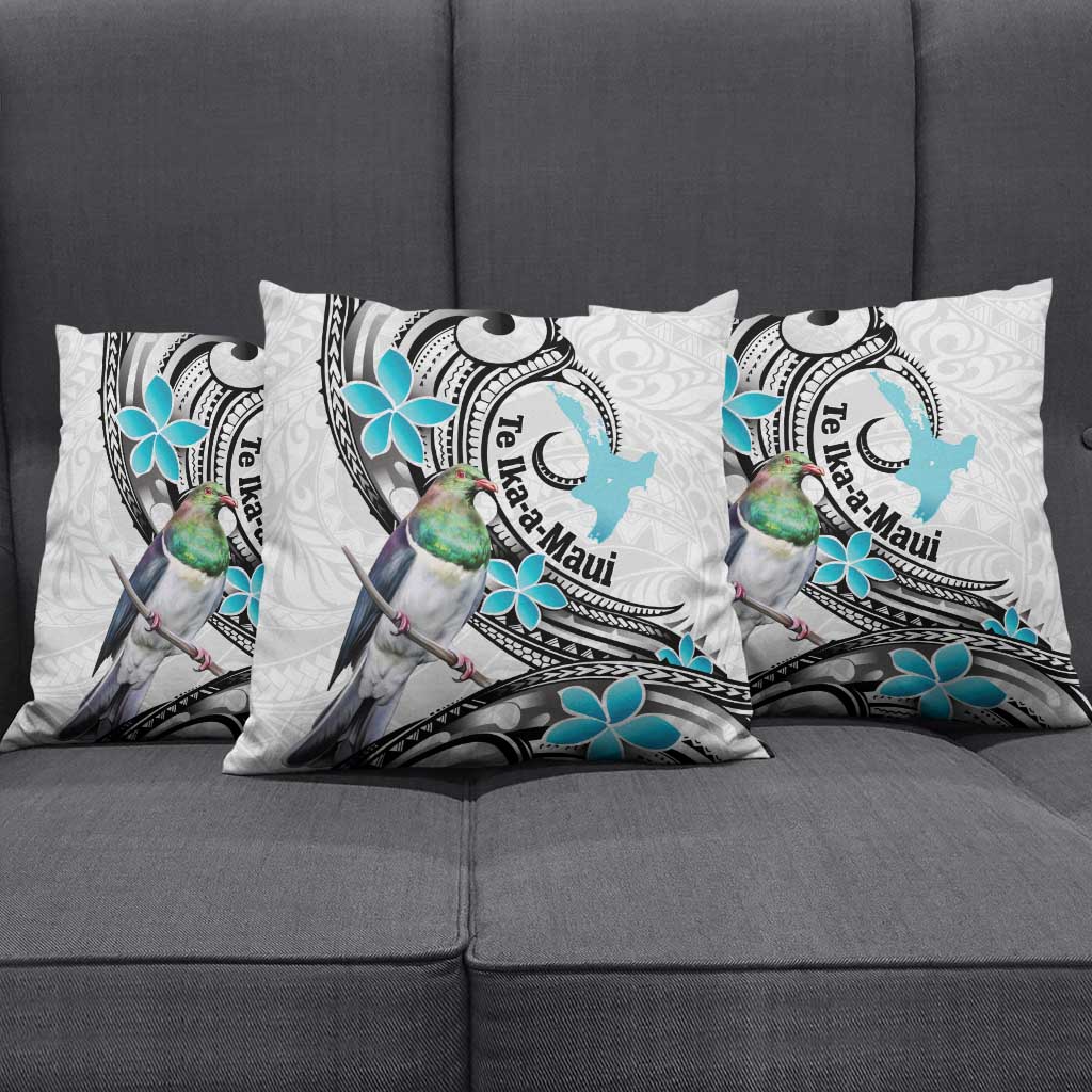 Aotearoa Te Ika-a-Maui Pillow Cover South Island Kekeru Maori Koru - Aussie Hoodie