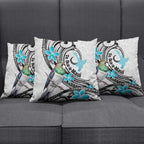 Aotearoa Te Ika-a-Maui Pillow Cover South Island Kekeru Maori Koru - Aussie Hoodie
