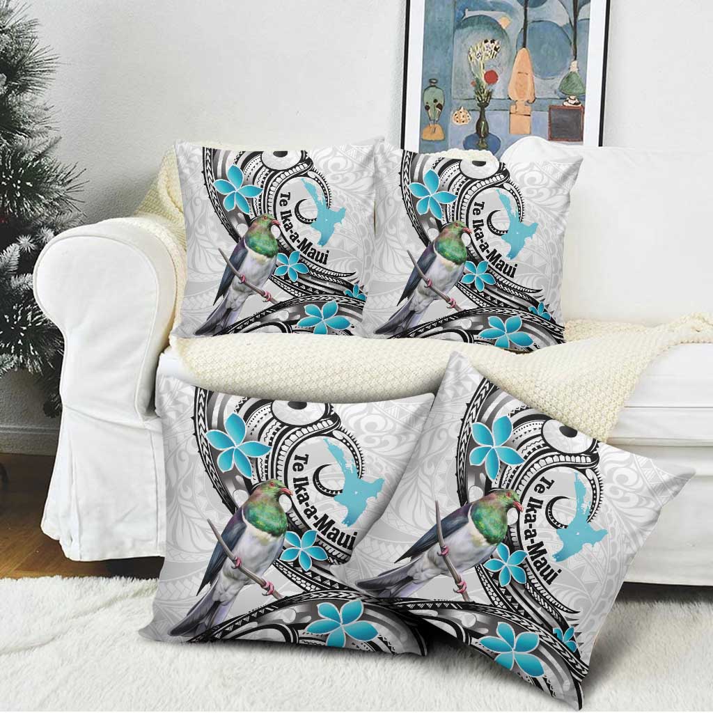 Aotearoa Te Ika-a-Maui Pillow Cover South Island Kekeru Maori Koru - Aussie Hoodie