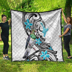 Aotearoa Te Ika-a-Maui Quilt South Island Kekeru Maori Koru
