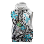 Aotearoa Te Ika-a-Maui Sleeveless Hoodie South Island Kekeru Maori Koru - Aussie Hoodie