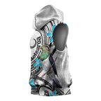 Aotearoa Te Ika-a-Maui Sleeveless Hoodie South Island Kekeru Maori Koru - Aussie Hoodie
