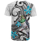 Aotearoa Te Ika-a-Maui T Shirt South Island Kekeru Maori Koru