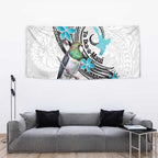 Aotearoa Te Ika-a-Maui Tapestry South Island Kekeru Maori Koru