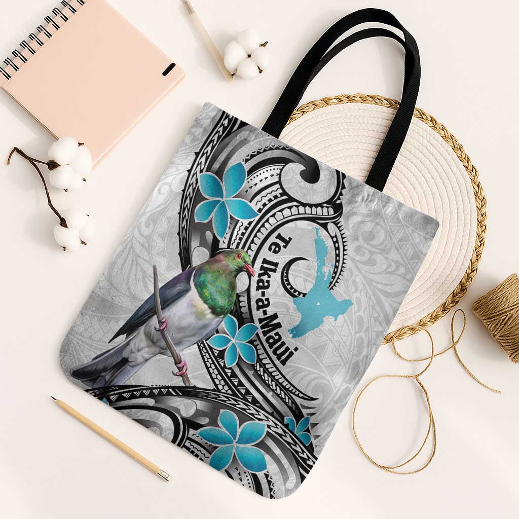 Aotearoa Te Ika-a-Maui Tote Bag South Island Kekeru Maori Koru - Aussie Hoodie