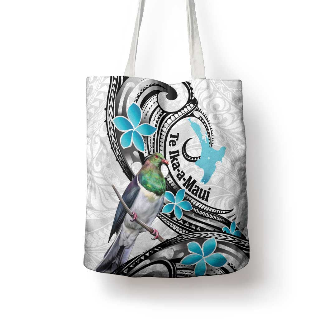 Aotearoa Te Ika-a-Maui Tote Bag South Island Kekeru Maori Koru - Aussie Hoodie