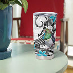 Aotearoa Te Ika-a-Maui Tumbler Cup South Island Kekeru Maori Koru