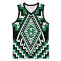 Green New Zealand Taniko Poutama Patikitiki Basketball Jersey - Aussie Hoodie