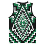Green New Zealand Taniko Poutama Patikitiki Basketball Jersey - Aussie Hoodie