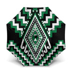 Green New Zealand Taniko Poutama Patikitiki Umbrella - Aussie Hoodie