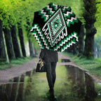 Green New Zealand Taniko Poutama Patikitiki Umbrella - Aussie Hoodie