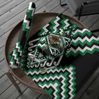 Green Aotearoa Taniko Poutama Patikitiki Wrapping Paper - Aussie Hoodie