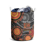 NAIDOC Week 50 Years Deadly Personalised Laundry Basket Aboriginal Art