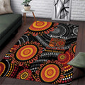 NAIDOC Week 50 Years Deadly Personalised Area Rug Aboriginal Art