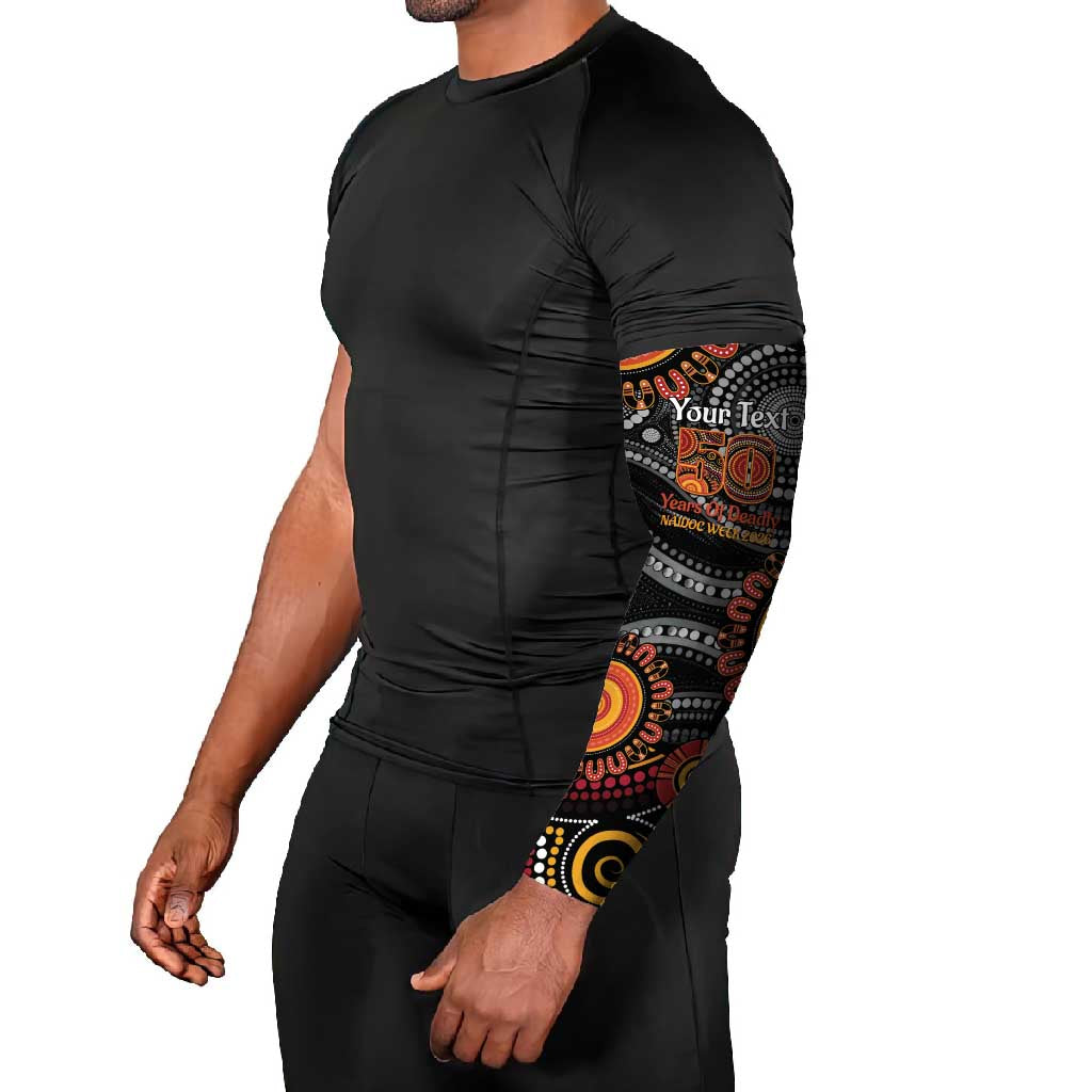 NAIDOC Week 50 Years Deadly Personalised Arm Sleeves Aboriginal Art