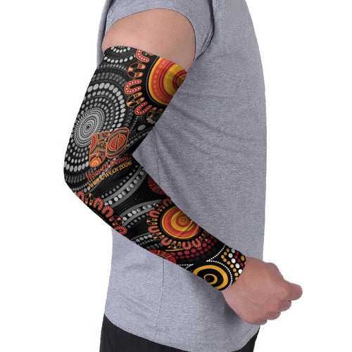 NAIDOC Week 50 Years Deadly Personalised Arm Sleeves Aboriginal Art