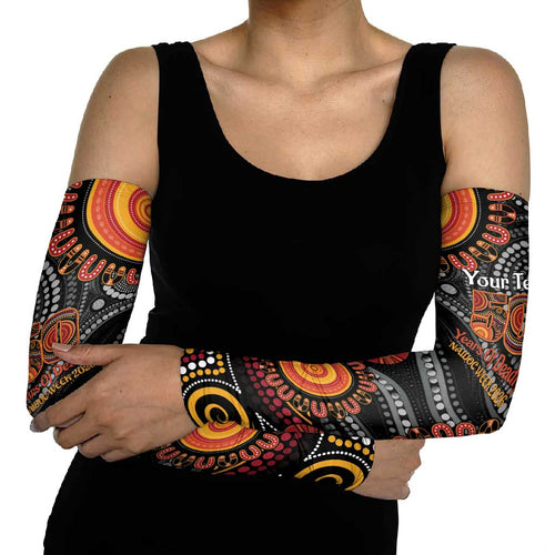 NAIDOC Week 50 Years Deadly Personalised Arm Sleeves Aboriginal Art