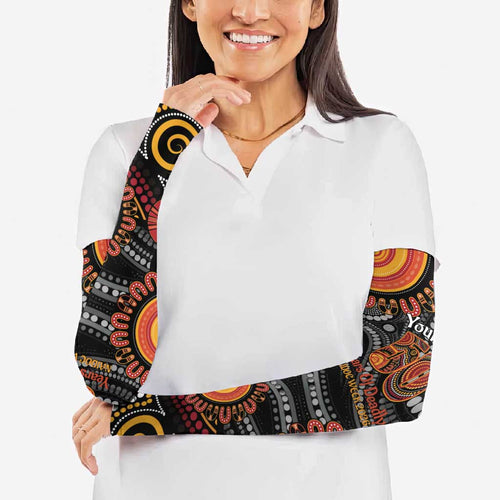 NAIDOC Week 50 Years Deadly Personalised Arm Sleeves Aboriginal Art