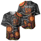 NAIDOC Week 50 Years Deadly Personalised Baseball Jersey Aboriginal Art